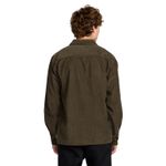 Camisa-Para-Hombre-Manga-Larga-Austin-Garage-Marron-Billabong