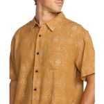 Camisa-Para-Hombre-Manga-Corta-Sundays-Jacquard-SS-Amarillo-Billabong