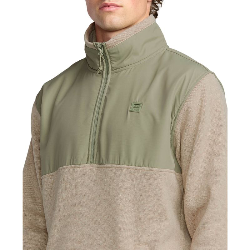 Polera-Para-Hombre-Boundary-Blocked-Mock-Beige-Billabong