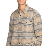 Camisa-Para-Hombre-Manga-Larga-Offshore-Jacquard-Flannel-Beige-Billabong