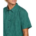 Camisa-Para-Hombre-Manga-Corta-Sunshines-Garage-SS-Verde-Billabong