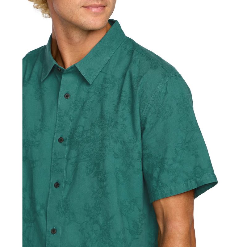 Camisa-Para-Hombre-Manga-Corta-Sunshines-Garage-SS-Verde-Billabong