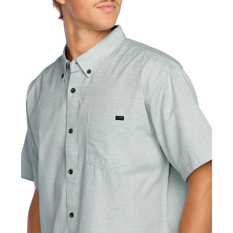Camisa-Para-Hombre-Manga-Corta-All-Day-SS-Verde-Billabong