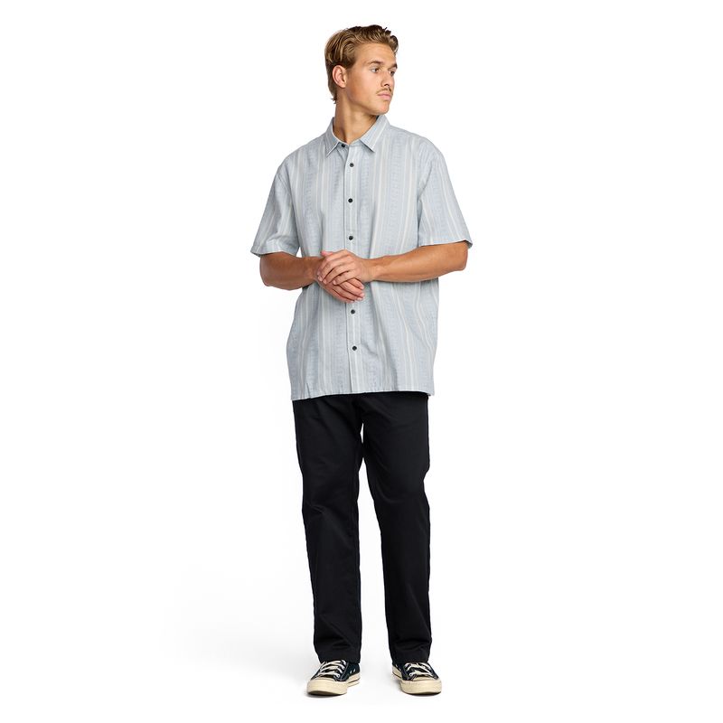 Camisa-Para-Hombre-Manga-Corta-Sunshines-Garage-SS-Azul-Billabong
