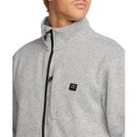 Polera-Para-Hombre-Boundary-Mock-Zip-Gris-Billabong