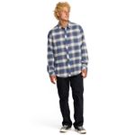 Camisa-Para-Hombre-Manga-Larga-Coastline-Flannel-Azul-Billabong