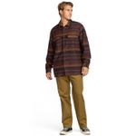 Camisa-Para-Hombre-Manga-Larga-Offshore-Jacquard-Flannel-Brick-Billabong