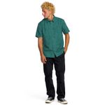 Camisa-Para-Hombre-Manga-Corta-Sunshines-Garage-SS-Verde-Billabong