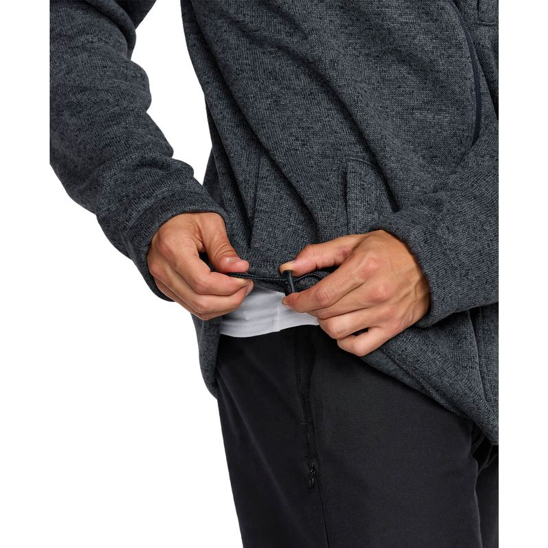 Polera-Para-Hombre-Boundary-Mock-Zip-Azul-Billabong