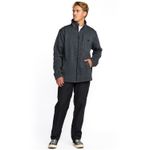 Polera-Para-Hombre-Boundary-Mock-Zip-Azul-Billabong