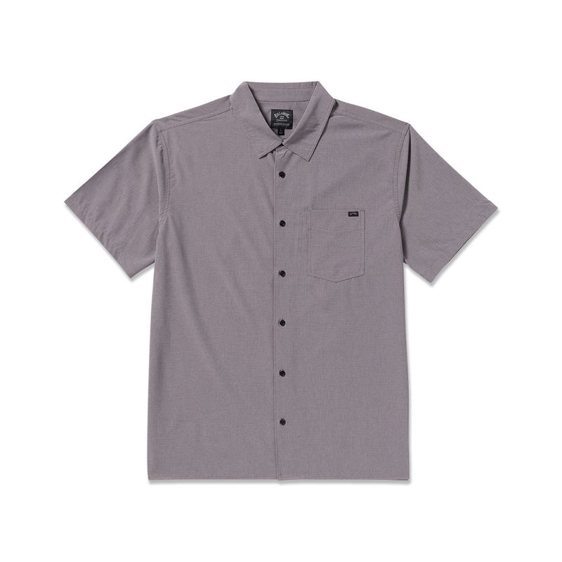 Camisa-Para-Hombre-Manga-Corta-Surftrek-Perf-Gris-Billabong