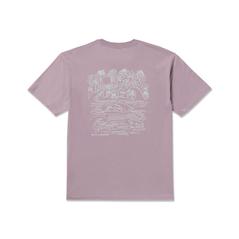 Polo-Para-Hombre-Scenes-Morado-Billabong