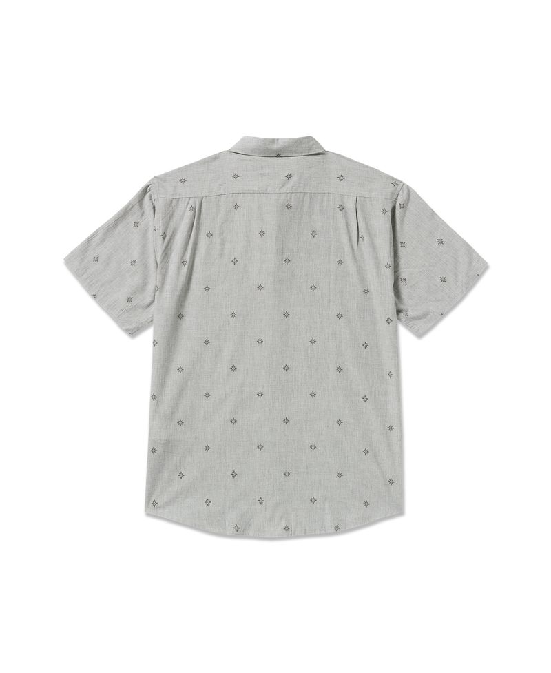 Camisa-Para-Hombre-Manga-Corta-All-Day-Jacquard-Gris-Billabong