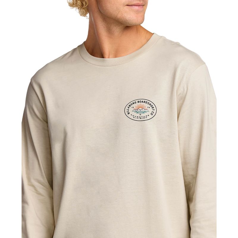 Polo-Para-Hombre-Manga-Larga-Sierra-A-Div-Beige-Billabong