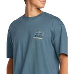 Polo-Para-Hombre-Split-The-Peak-Azul-Billabong