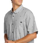 Camisa-Para-Hombre-Manga-Corta-All-Day-Jacquard-Gris-Billabong