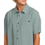 Camisa-Para-Hombre-Manga-Corta-Surftrek-Transit-Azul-Billabong