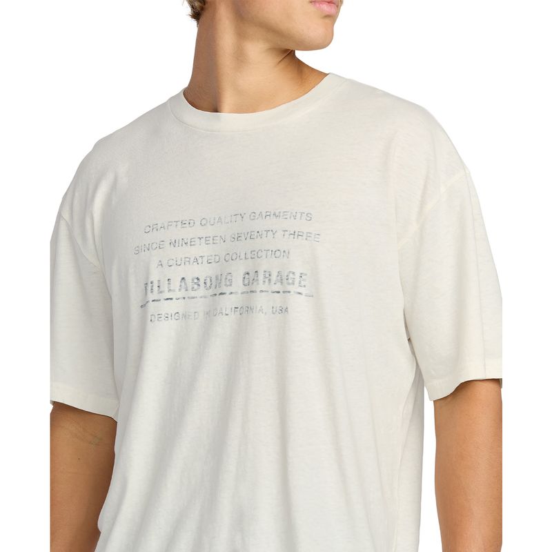 Polo-Para-Hombre-The-Label-Garage-Blanco-Billabong