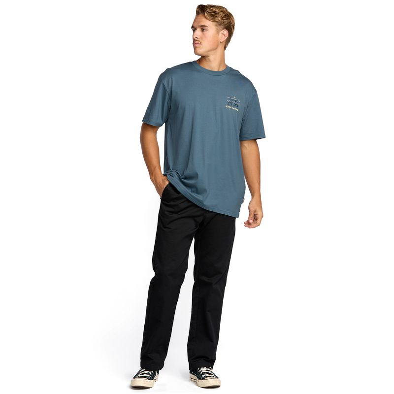Polo-Para-Hombre-Split-The-Peak-Azul-Billabong