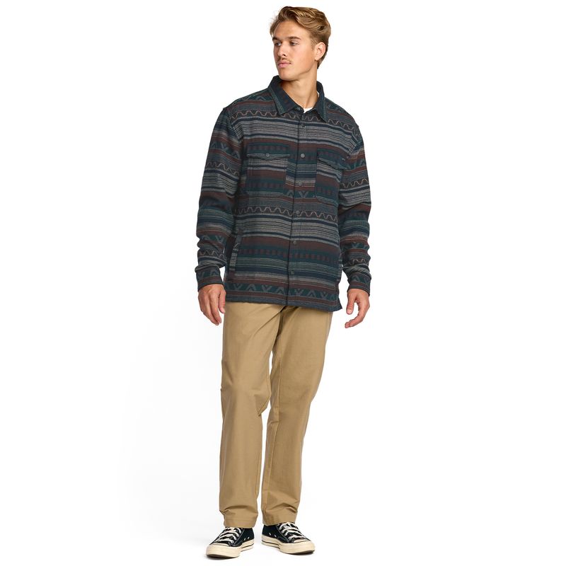 Camisa-Para-Hombre-Manga-Larga-Lodge-Multicolor-Billabong