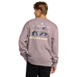 Polera-Para-Hombre-Polera-Split-The-Peak-Crew-Morado-Billabong