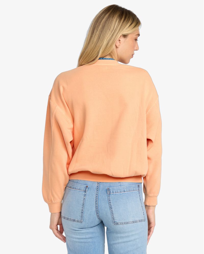 Polera-Para-Mujer-Polera-Time-For-Kendal-Crew-Naranja-Billabong