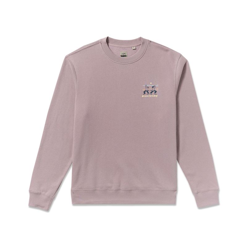 Polera-Para-Hombre-Polera-Split-The-Peak-Crew-Morado-Billabong