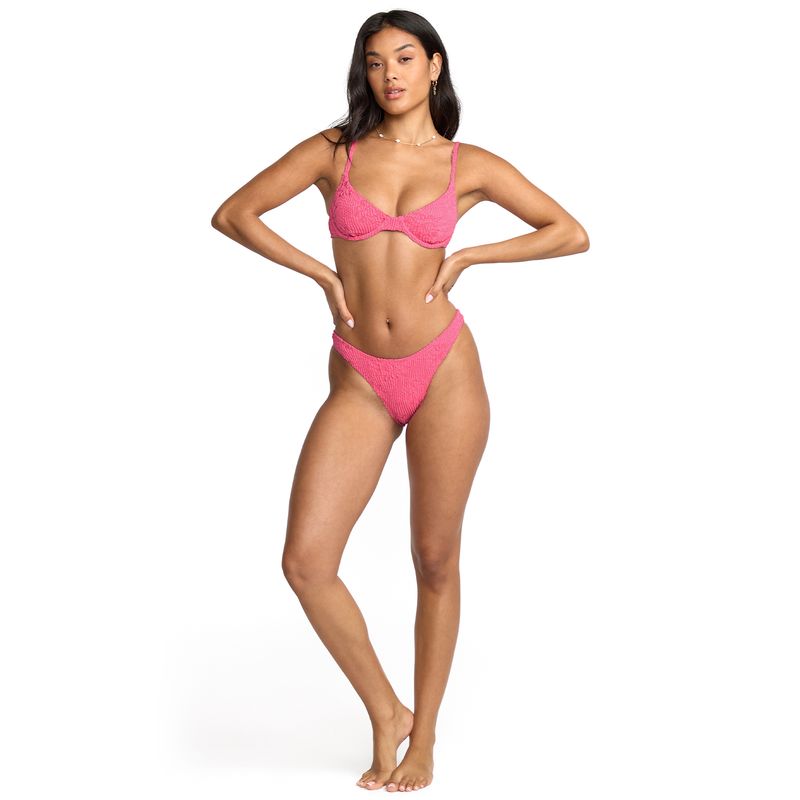 Bikini-Top-Para-Mujer-Bikini-Top-Were-Wild-demi-Uwire-Rosado-Billabong