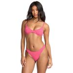 Bikini-Top-Para-Mujer-Bikini-Top-Were-Wild-demi-Uwire-Rosado-Billabong