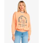 Polera-Para-Mujer-Polera-Time-For-Kendal-Crew-Naranja-Billabong