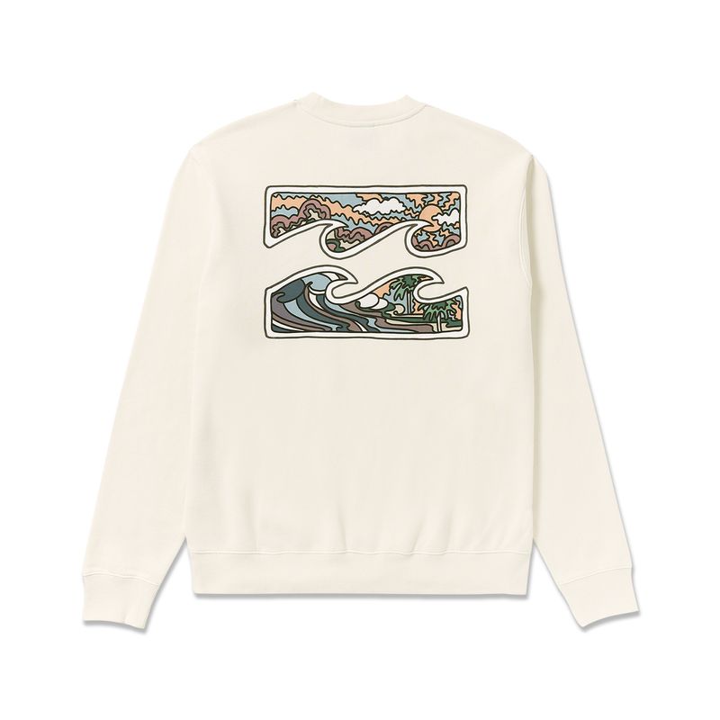 Polera-Para-Hombre-Polera-Short-Sands-Crew-Blanco-Billabong