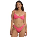 Bikini-Top-Para-Mujer-Bikini-Top-Were-Wild-demi-Uwire-Rosado-Billabong