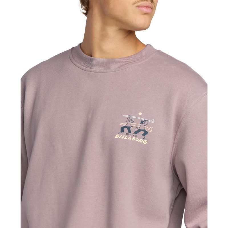 Polera-Para-Hombre-Polera-Split-The-Peak-Crew-Morado-Billabong