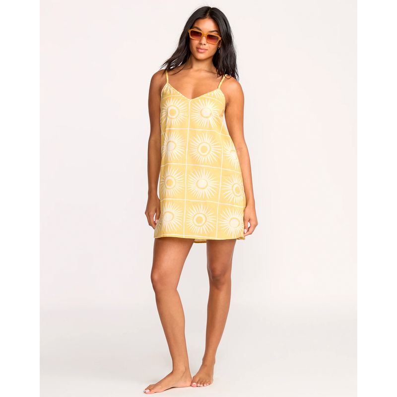 Vestido-Para-Mujer-Vestido-So-Chill-Mini-Multicolor-Billabong