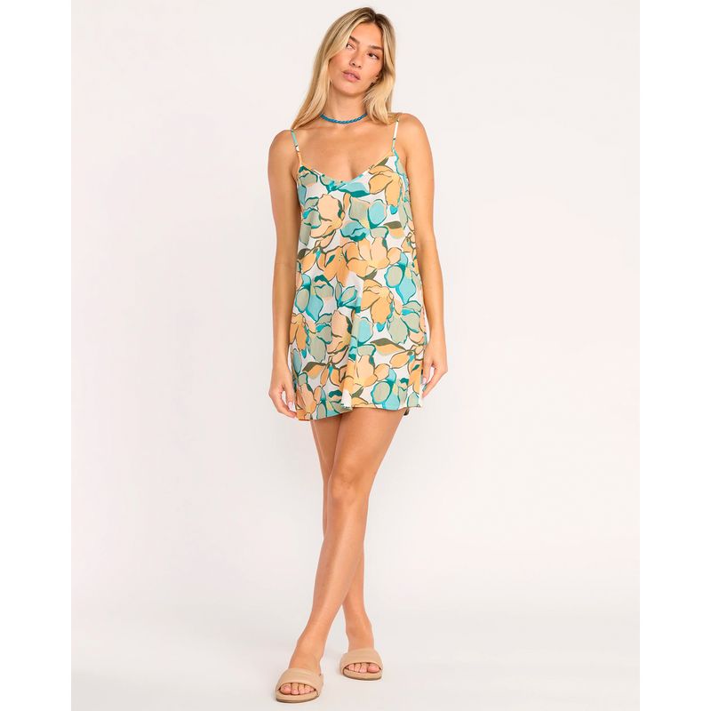 Vestido-Para-Mujer-Vestido-So-Chill-Mini-Multicolor-Billabong