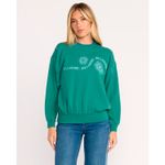 Polera-Para-Mujer-Polera-Time-For-Kendal-Crew-Verde-Billabong