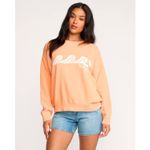 Polera-Para-Mujer-Polera-Echo-Crew-Naranja-Billabong