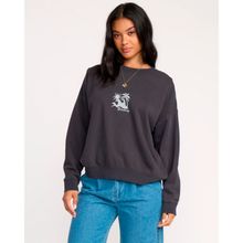 Polera Para Mujer Polera Echo Crew Negro Billabong