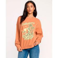 Polera Para Mujer Polera Echo Crew Naranja Billabong