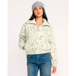Polera-Para-Mujer-Polera-Barra-Half-Zip-Verde-Billabong