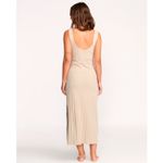 Vestido-Para-Mujer-Vestido-Slides-Midi-Beige-Billabong