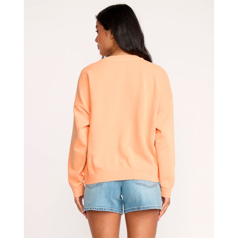 Polera-Para-Mujer-Polera-Echo-Crew-Naranja-Billabong