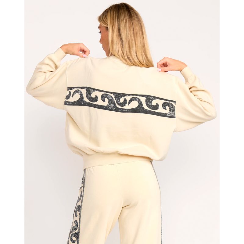 Polera-Para-Mujer-Polera-Sun-Wave-Livin-Kendal-Crew-Blanco-Billabong