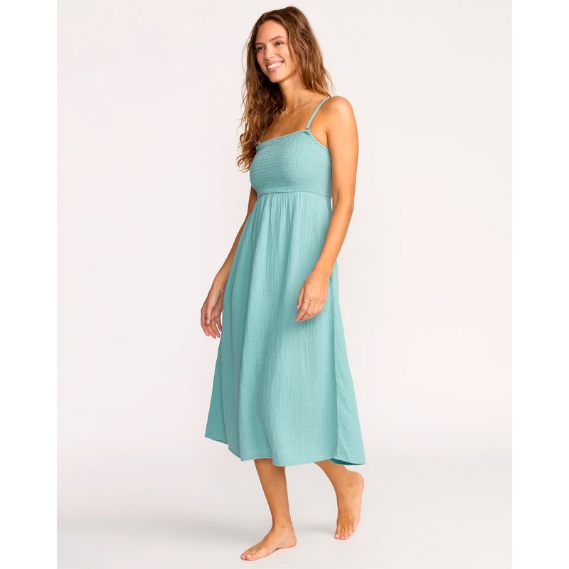 Vestido-Para-Mujer-Vestido-Off-The-Coast-Celeste-Billabong