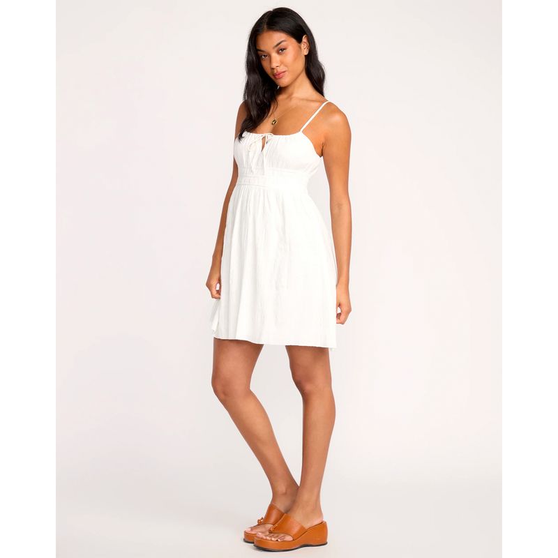 Vestido-Para-Mujer-Vestido-Sweet-On-You-Mini-Blanco-Billabong