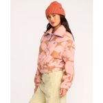 Polera-Para-Mujer-Polera-Barra-Half-Zip-Flc-Rosado-Billabong