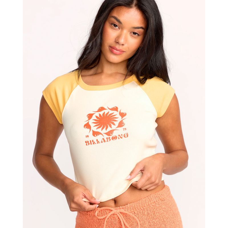 Polo-Para-Mujer-Polo-Beach-Club-Babe-Amarillo-Billabong