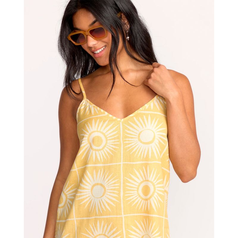 Vestido-Para-Mujer-Vestido-So-Chill-Mini-Multicolor-Billabong