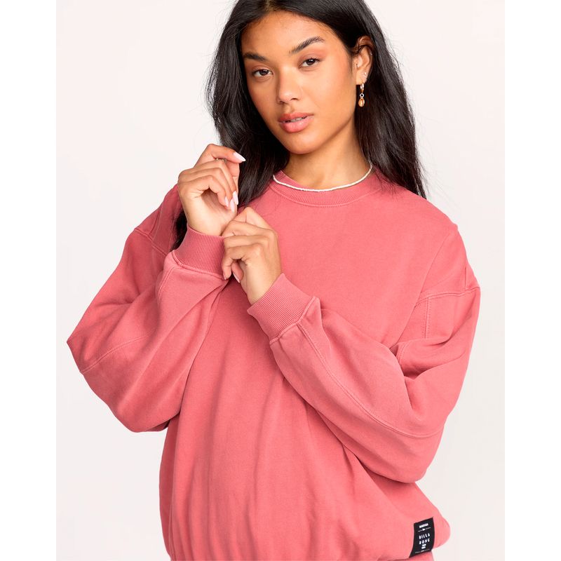 Polera-Para-Mujer-Polera-So-Sunny-Kendal-Crew-Rosado-Billabong