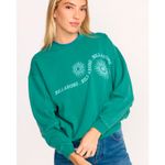 Polera-Para-Mujer-Polera-Time-For-Kendal-Crew-Verde-Billabong